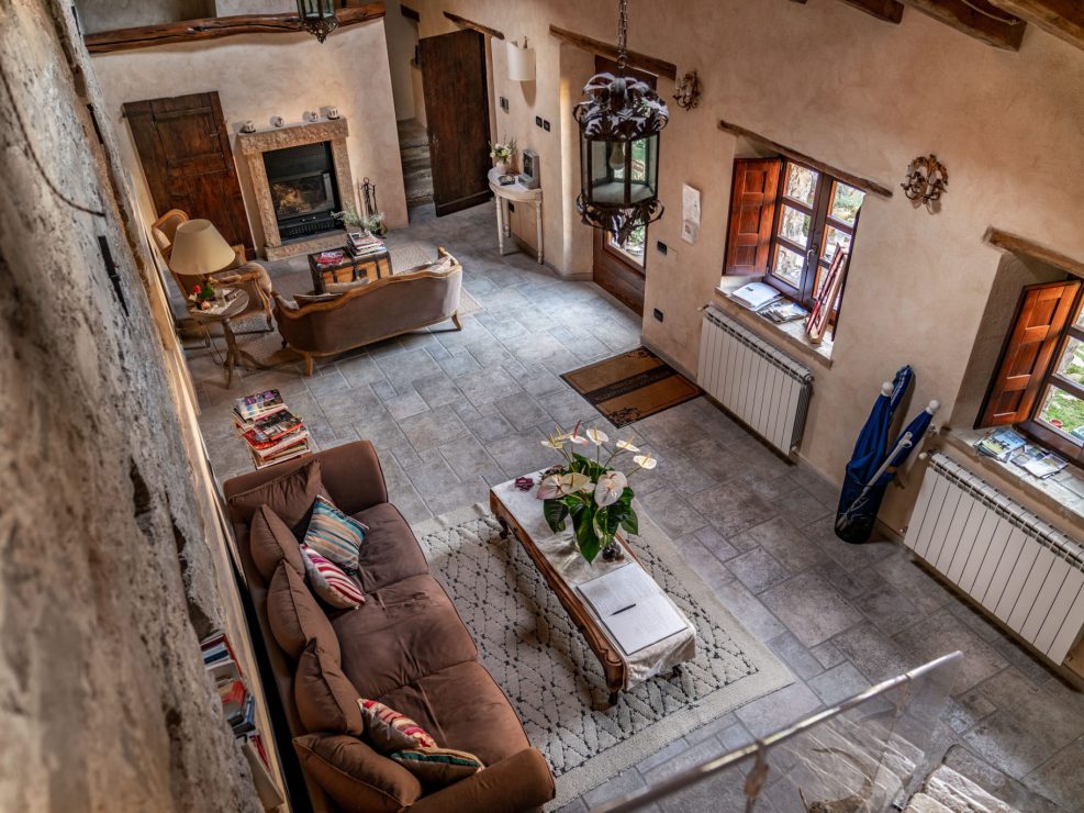 The lobby. This is the place where you will receive a sincere and warm welcome by the lovely owners.