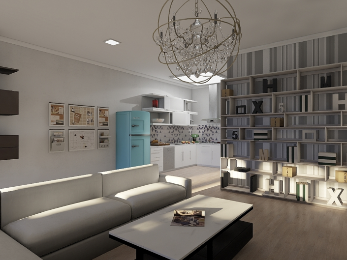 Herenstraat 9 en 9a Leiden, artist impression