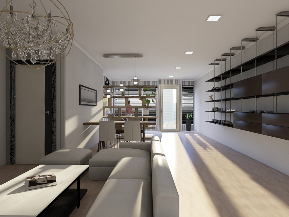 Herenstraat 9 en 9a Leiden, artist impression