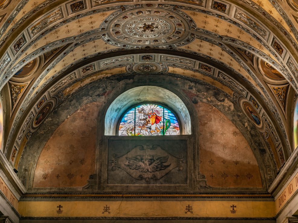 Prachtige kerk in Tresnuraghes, Sardinië