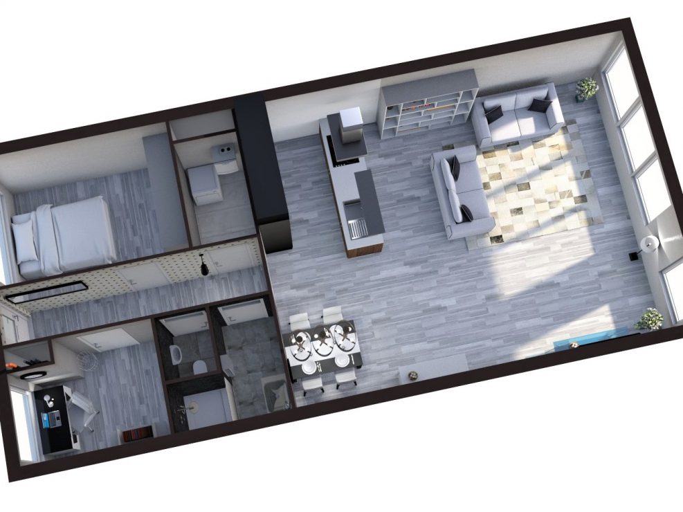 Floorplan J.L. van Rijweg 118, Zoetermeer
