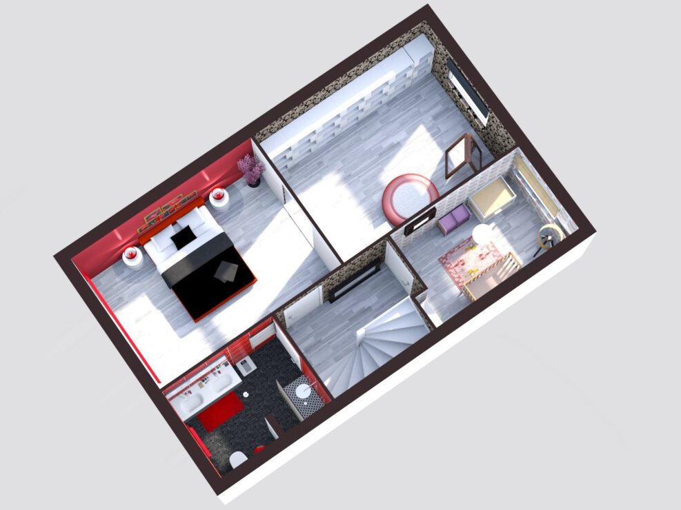floorplan woning plattegrond